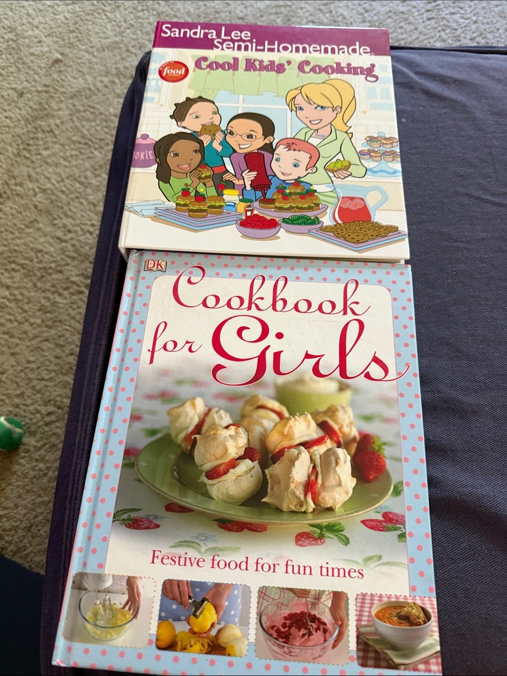 Cookbook for Girls - Pink & White Kids' Cookbook